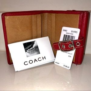 Red Coach wallet